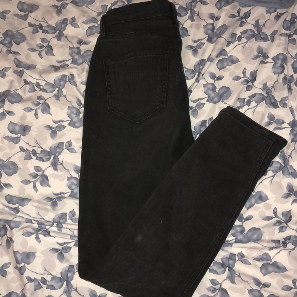 Dkny black high waist jeans